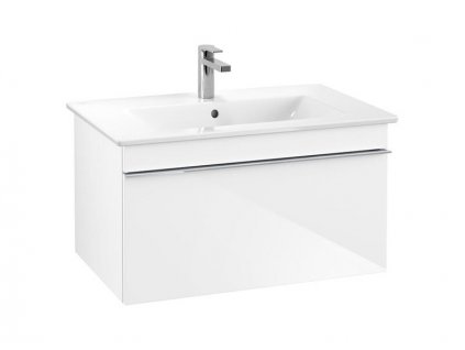 Villeroy & Boch Venticello skříňka pod umyvadlo 75,3x42x50,2 cm, 1x zásuvka, Glossy White (A93401VG)