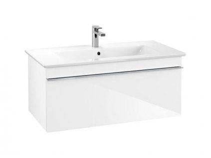 Villeroy & Boch Venticello skříňka pod umyvadlo 95,3x42x50,2 cm, 1x zásuvka, Glossy White (A93501VG)