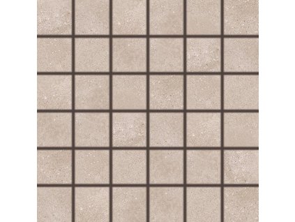 Rako Betonico mozaika tmavě béžová 30x30 (DDM06794)