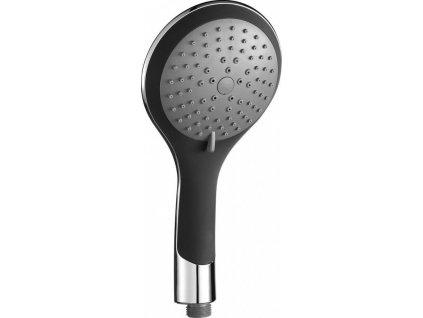 Eisl - Ruční masážní sprcha 5 režimů sprchování, průměr 115mm, černá/chrom BROADWAY (60760) 60760