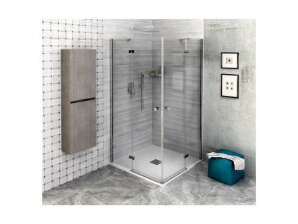 FORTIS line, otočné dveře 120 cm L pro obdélníkovou nebo čtvercovou zástěnu