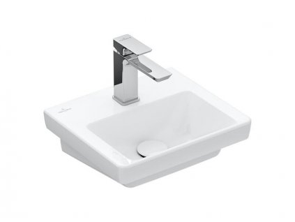 Villeroy & Boch Subway 3.0 umývátko 37x30,5 cm, otvor pro baterii, bez přepadu, bílá Alpin (43703801)