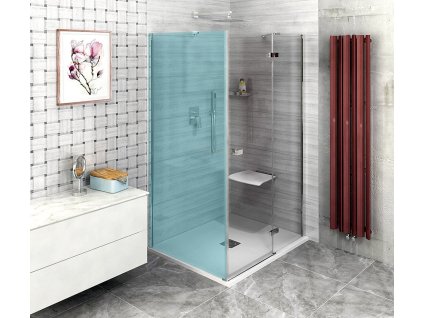 POLYSAN - FORTIS LINE sprchové dveře 900, čiré sklo, pravé FL1090R