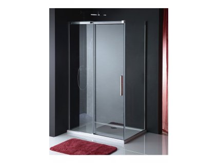 Obdélníková zástěna ALTIS LINE 110x100 cm (dveře + boční stěna) (AL3915C AL6115C)