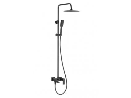 KFA - LOGON sprchový set s otočnou hubicí, černá 5136-915-81