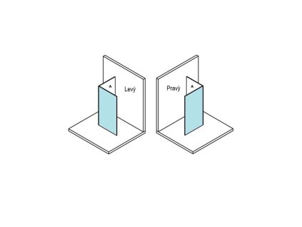 MODULAR MS2A, pevná stěna 110 cm