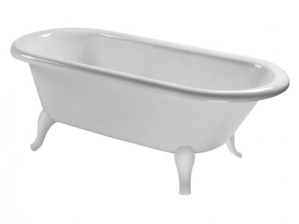 Villeroy & Boch HOMMAGE vana včetně nohou (bílá) 1771x771mm, bílá (UBQ180HOM7W0V-01)