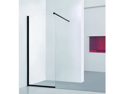 HOPA - Walk-in sprchový kout LAGOS BLACK - Černá, 90 cm