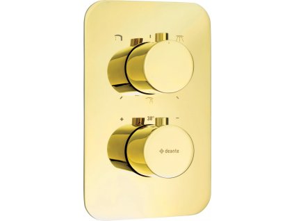 DEANTE - Therm zlato - Vnější prvek, pro termostatický BOX BXY_ZEBT