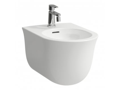 LAUFEN THE NEW CLASSIC - závěsný bidet, h8308510003021, s 1 otvorem pro baterii uprostřed, bez postranních otvorů pro přívod vody vlevo a vpravo