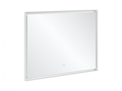 Villeroy & Boch Subway 3.0 zrcadlo s LED osvětlením 100x75x4,75 cm, hliníkový rám (A4631000)