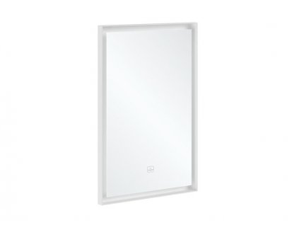 Villeroy & Boch Subway 3.0 zrcadlo s LED osvětlením 60x75x4,75 cm, hliníkový rám (A4636000)