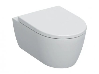Geberit iCon závěsné WC 53 cm, sedátko, hluboké splachování, Rimfree, bílá (501.663.JT.1)