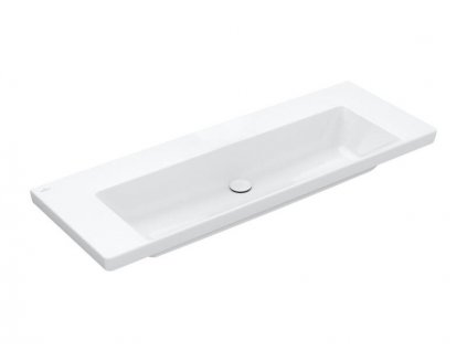 Villeroy & Boch Subway 3.0 umyvadlo 130x47 cm, bez otvoru pro baterii, bez přepadu, bílá Alpin (4A70D301)