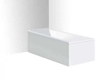 Duravit Starck vanový panel 159x69 cm, do levého rohu, bílá (ST878508282)