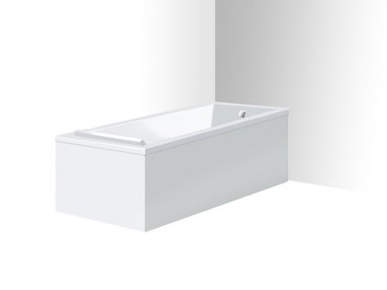 Duravit Starck vanový panel 159x69 cm, do pravého rohu, bílá (ST878008282)