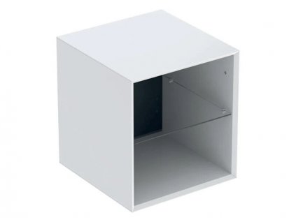 Geberit One boční skříňka, 45x47x49,2 cm, lakovaná s vysokým leskem, bílá (505.079.00.1)