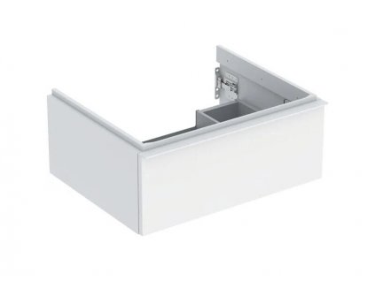Geberit iCon skříňka pod umyvadlo, 1x zásuvka, 74x47,6x24,7 cm, lakovaná mat, bílá (502.311.01.3)