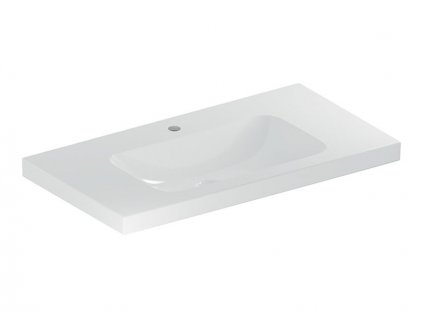 Geberit iCon Light umyvadlo 90x48 cm, s otvorem pro baterii, bez přepadu, bílá (501.840.00.5)