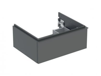 Geberit iCon skříňka pod umyvadlo, 1x zásuvka, 59,2x47,6x24,7 cm, lakovaná mat, láva (502.310.JK.1)