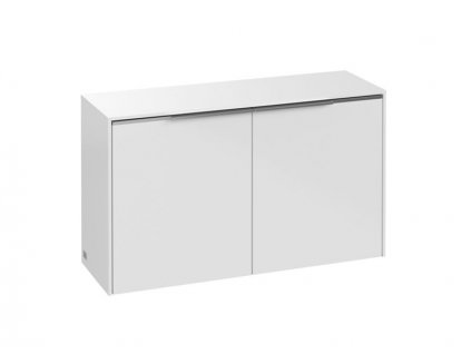 Villeroy & Boch Subway 3.0 boční skříňka 80,5x25,6x42,3 cm, 2x dvířka, Brilliant White (C60000VE)