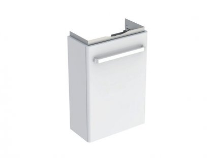 Geberit Selnova Compact skříňka pod umývátko 40,8x23,1x60,5 cm, 1x dvířka, bílá lesk (501.925.01.1)