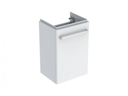Geberit Selnova Compact skříňka pod umývátko 40x34x60,4 cm, 1x dvířka, bílá mat/bílá lesk (501.490.00.1)