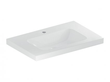 Geberit iCon Light umyvadlo 75x48 cm, s otvorem pro baterii, bez přepadu, bílá (501.839.00.5)