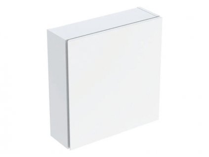 Geberit iCon čtvercová skříňka, 1x dvířka, 45x15x46,7 cm, lakovaná mat, bílá (502.319.01.3)