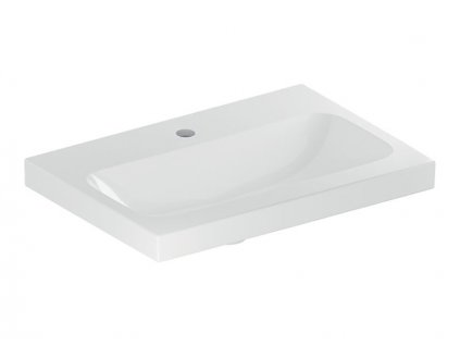 Geberit iCon Light umyvadlo, 60x42 cm, s otvorem pro baterii, bez přepadu, KeraTect, bílá (501.841.00.6)