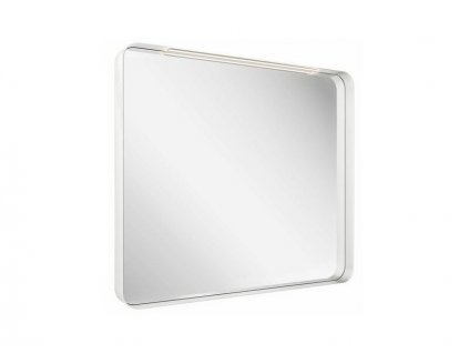 Ravak Strip zrcadlo s osvětlením, 90,6x70,6x65 cm, rám bílá (X000001568)