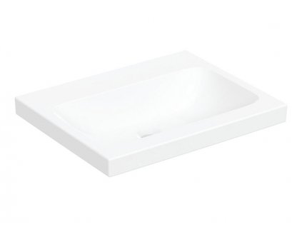 Geberit iCon Light umyvadlo na desku, 60x48 cm, bez otvoru pro baterii, bez přepadu, bílá (501.847.00.7)