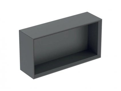 Geberit iCon nástěnný box, 45x13,2x23,3 cm, lakovaná mat, láva (502.322.JK.1)