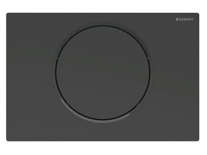 Geberit Sigma10 ovládací tlačítko, pro splachování Start/Stop, černá (115.758.16.5)