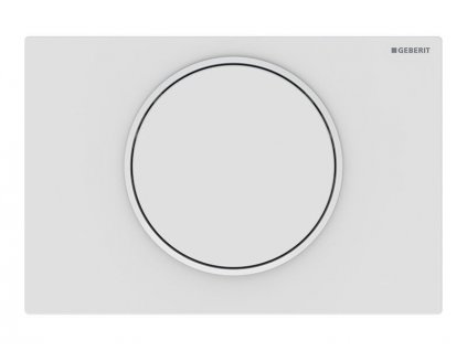 Geberit Sigma10 ovládací tlačítko, pro splachování Start/Stop, bílá mat (115.758.01.5)