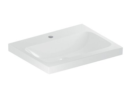 Geberit iCon Light umyvadlo 60x48 cm, s otvorem pro baterii, bez přepadu, bílá (501.834.00.5)