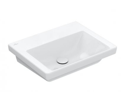 Villeroy & Boch Subway 3.0 umyvadlo 55x44 cm, bez otvoru pro baterii, bez přepadu, bílá Alpin (4A705801)