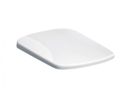 Geberit Selnova Compact WC sedátko, duroplast, závěsy mosaz pochromovaná/rychloupínací, automatické spuštění, bílá (501.930.01.1)
