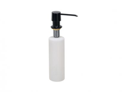 Bemeta integrovaný dávkovač tekutého mýdla a saponátu 470 ml, černá (136109010)