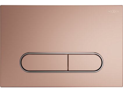 MEXEN - Fenix 11 splachovací tlačítko, růžové zlato /kompatibilní s Geberit Sigma UP300 a UP320/ 601105