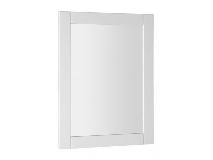 AQUALINE - FAVOLO zrcadlo v rámu 60x80cm, bílá mat FV060