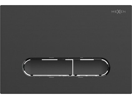 MEXEN - Fenix 11 splachovací tlačítko, černá matná /kompatibilní s Geberit Sigma UP300 a UP320/ 601103