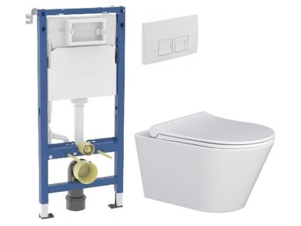 GEBERIT DuofixBasic s bílým tlačítkem DELTA50 + WC MYJOYS MY1 + SEDÁTKO 458.103.00.2 50BI MY1