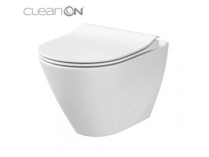 CERSANIT - WC MÍSA CITY OVAL NEW CLEANON K35-025