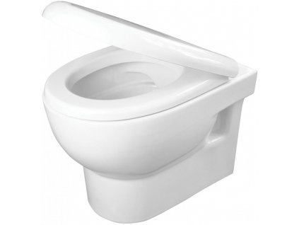 DEANTE - Avis bílá - Záchodová mísa, se sedátkem, bez okraje CDAD6ZPW