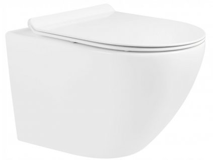 MEXEN/S - Lena Závěsná WC mísa včetně sedátka s slow-slim, duroplast, bílá 30224000