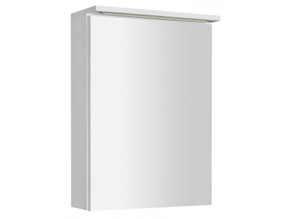 AQUALINE - KAWA STRIP galerka s LED osvětlením 50x70x22cm, bílá WGL50S