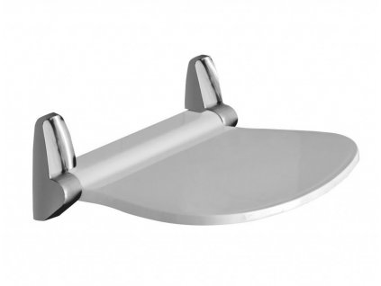 Gedy - SOUND sklopné sedátko do sprchového koutu, 38x35,5cm, bílá 2282