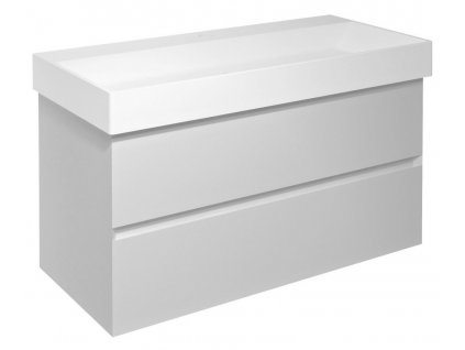 SAPHO - FILENA umyvadlová skříňka 95x51,5x43cm, bílá mat FID1210W