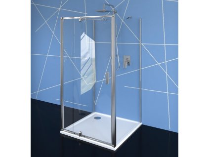 POLYSAN - EASY LINE třístěnný sprchový kout 800-900x800, pivot dveře, L/P varianta, čiré sklo EL1615EL3215EL3215